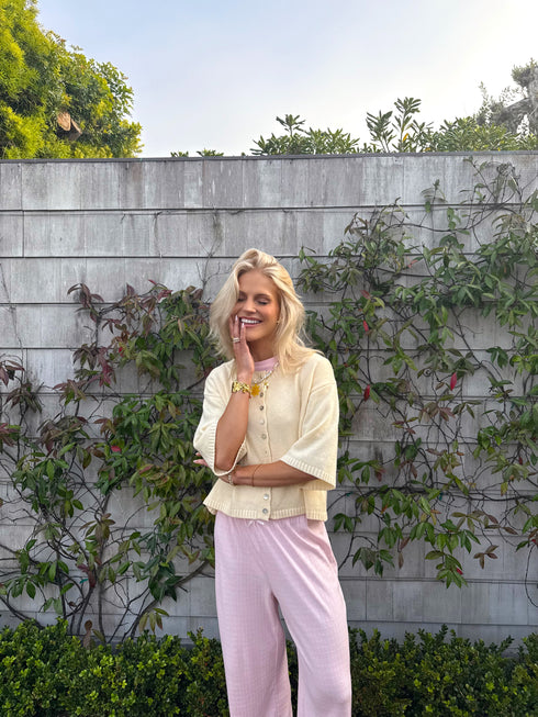 Coastal Cardigan // Butter Yellow